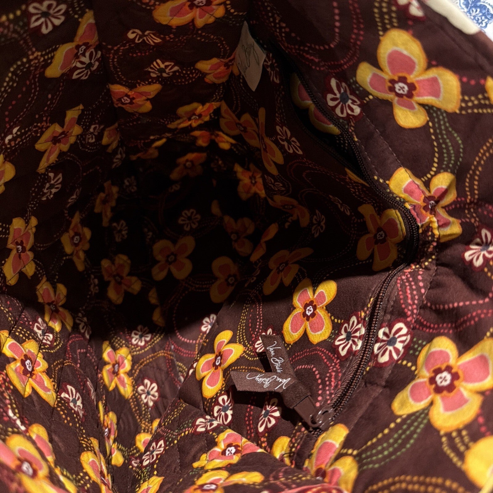 Vera Bradley Quilted Floral Tote Bag