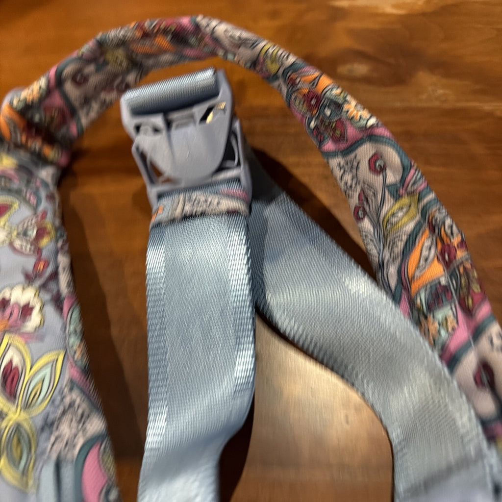 Vera Bradley Floral Patterned Sling Bag with Adjustable Strap