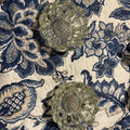 Set of 2 Vintage Princess House 3-Way Reversible Crystal Glass Candle Holders