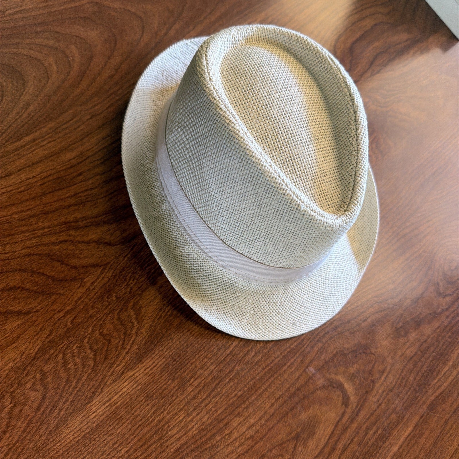 Unisex Tan Rock Fedora Hat for Toddlers (Infant to 6 Years)