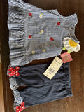 Carter's Baby Girl 2-Piece Outfit Set with Ladybug and Daisy Details