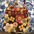 Vera Bradley Quilted Floral Tote Bag