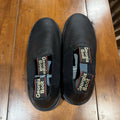 Georgia Boot Black Slip-On Work Shoes Size 9