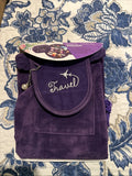Magic Travel Pouch Purple For makeup, Toiletries, Or Travel Bag