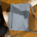 Vera Bradley Carbon Gray Quilted Hobo Shoulder Bag