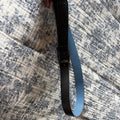 Tommy Bahama Reversible Perforated Leather Belt Black and Blue