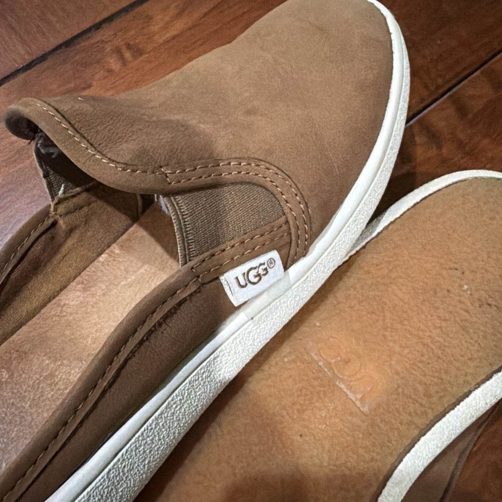 UGG Brown Slip-On Mule Sneakers