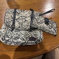 Sakroots Foldover Convertible Crossbody BackPack Handbag Adjustable Strap