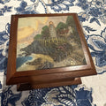 Thomas Kinkade Light of Peace Wooden Jewelry Box with Mirror
