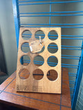 Dipsia Wooden Coffee Pod Holder 12-Cup Stand with 'But First, Coffee' Text