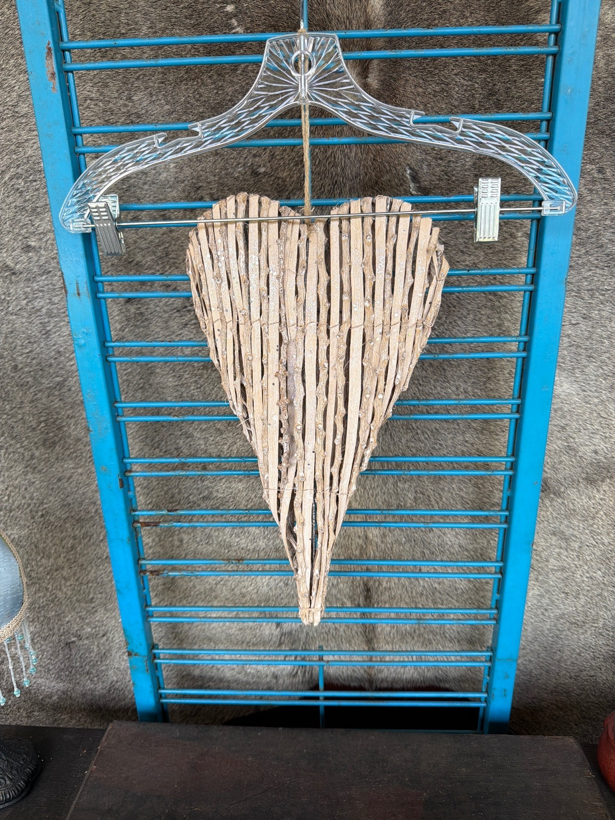 Handcrafted Rustic Heart Wall Hanging Decor