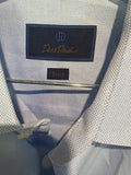 David Donahue Trim Light Blue Dress Shirt