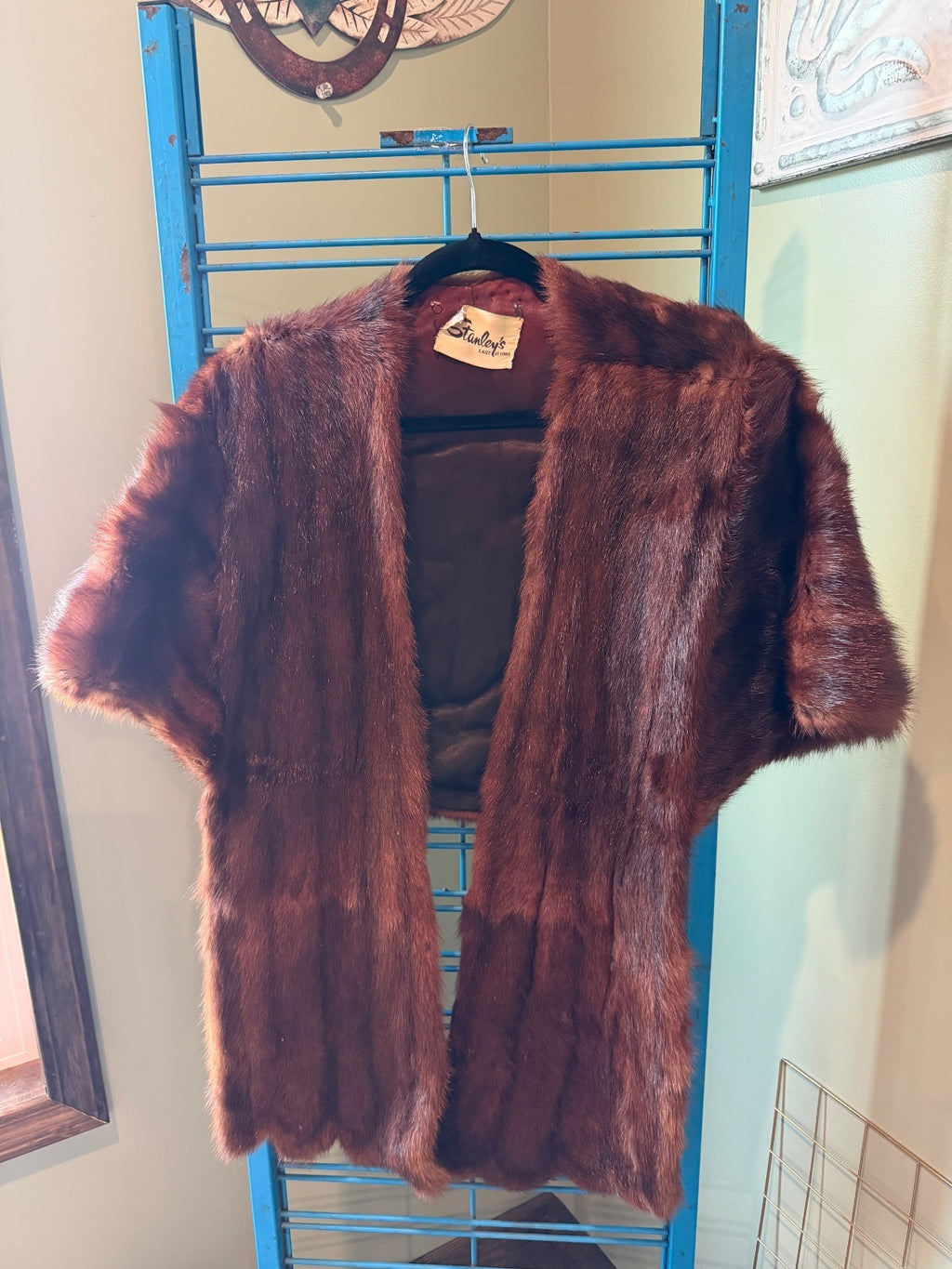 Vintage Stanley's East St. Louis Brown Fur Jacket