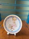 Precious Moments Decorative Plate - "Purr-fect Friends Are From The Heart"