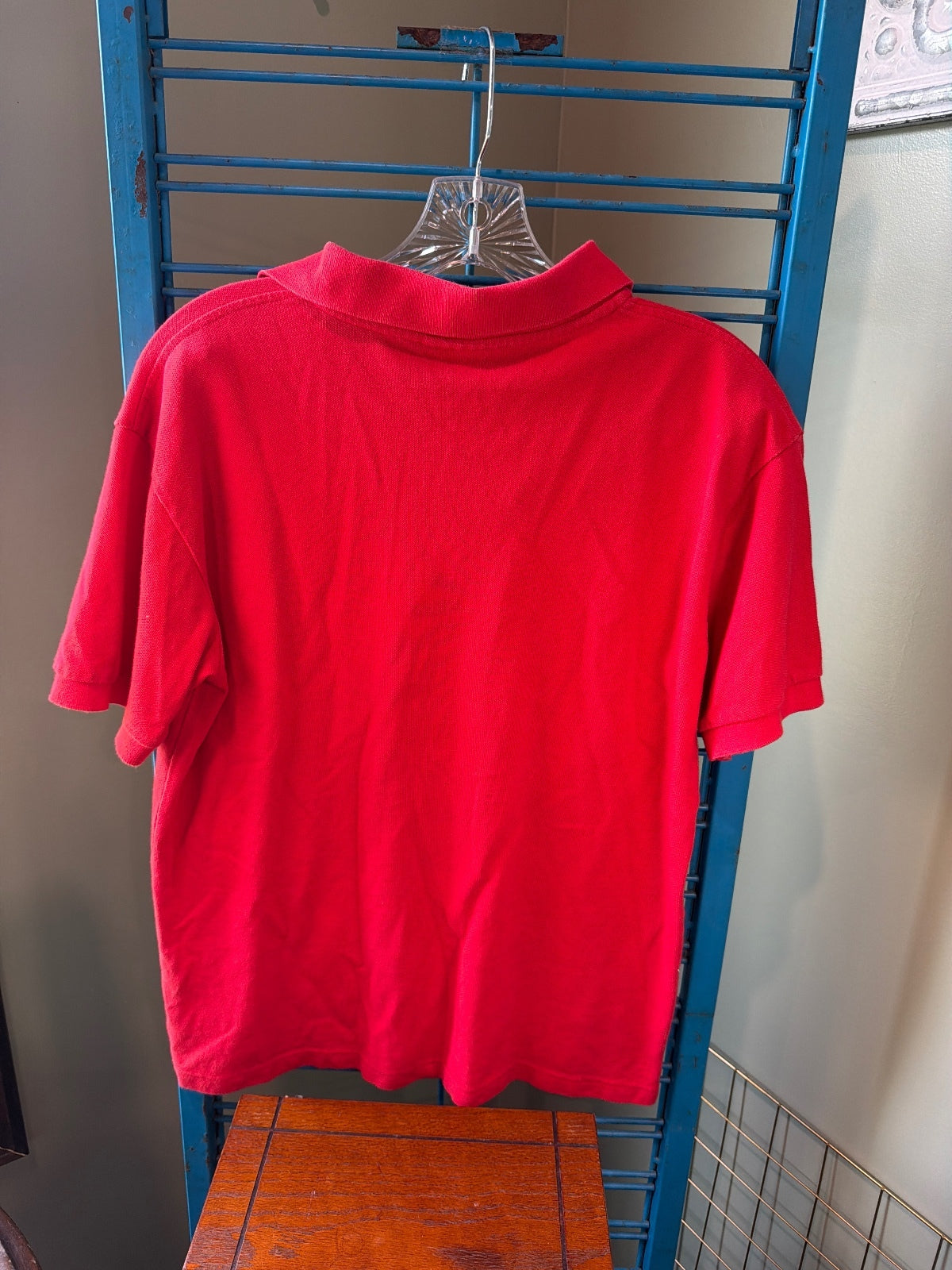 Lacoste Classic Red Polo Shirt Size Small