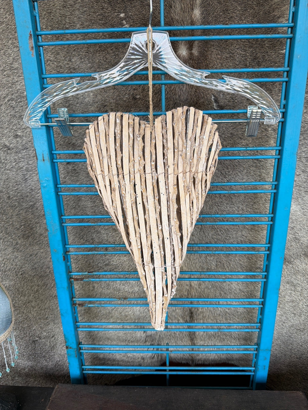 Handcrafted Rustic Heart Wall Hanging Decor