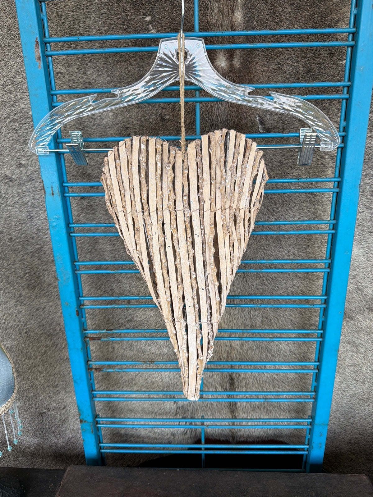 Handcrafted Rustic Heart Wall Hanging Decor