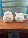 Nashville Ceramic Sugar and Milk Set with Tray