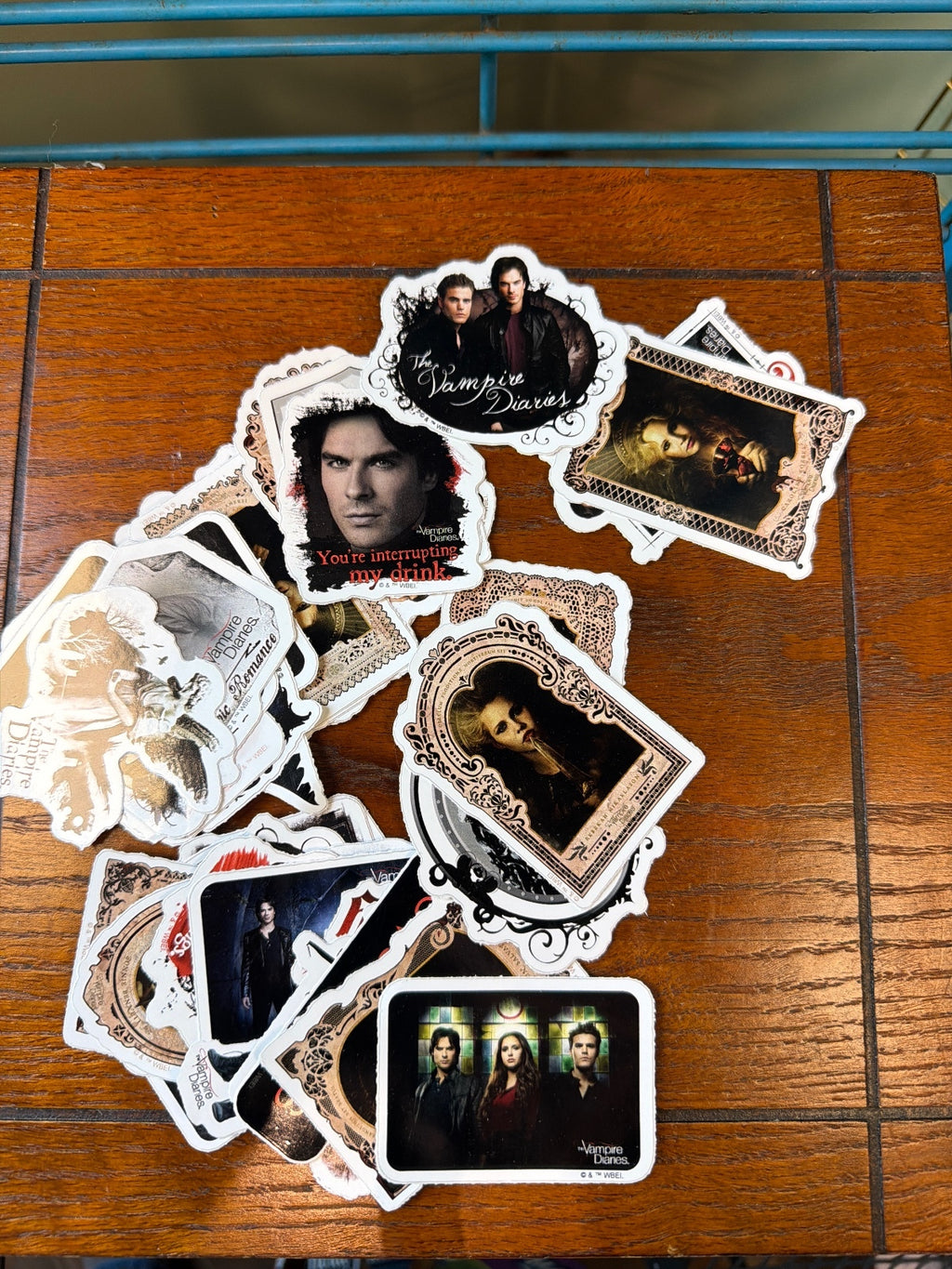 The Vampire Diaries Collectible Stickers Set