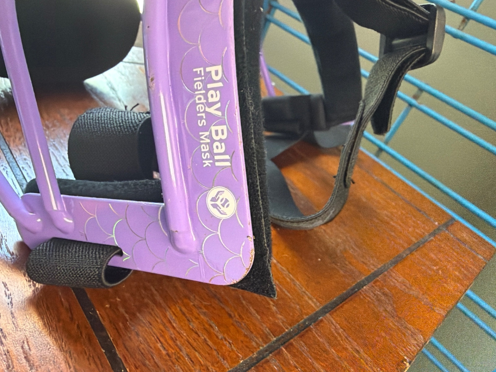 Rip-It PlayBall Fielders Mask Purple Baseball Face Guard