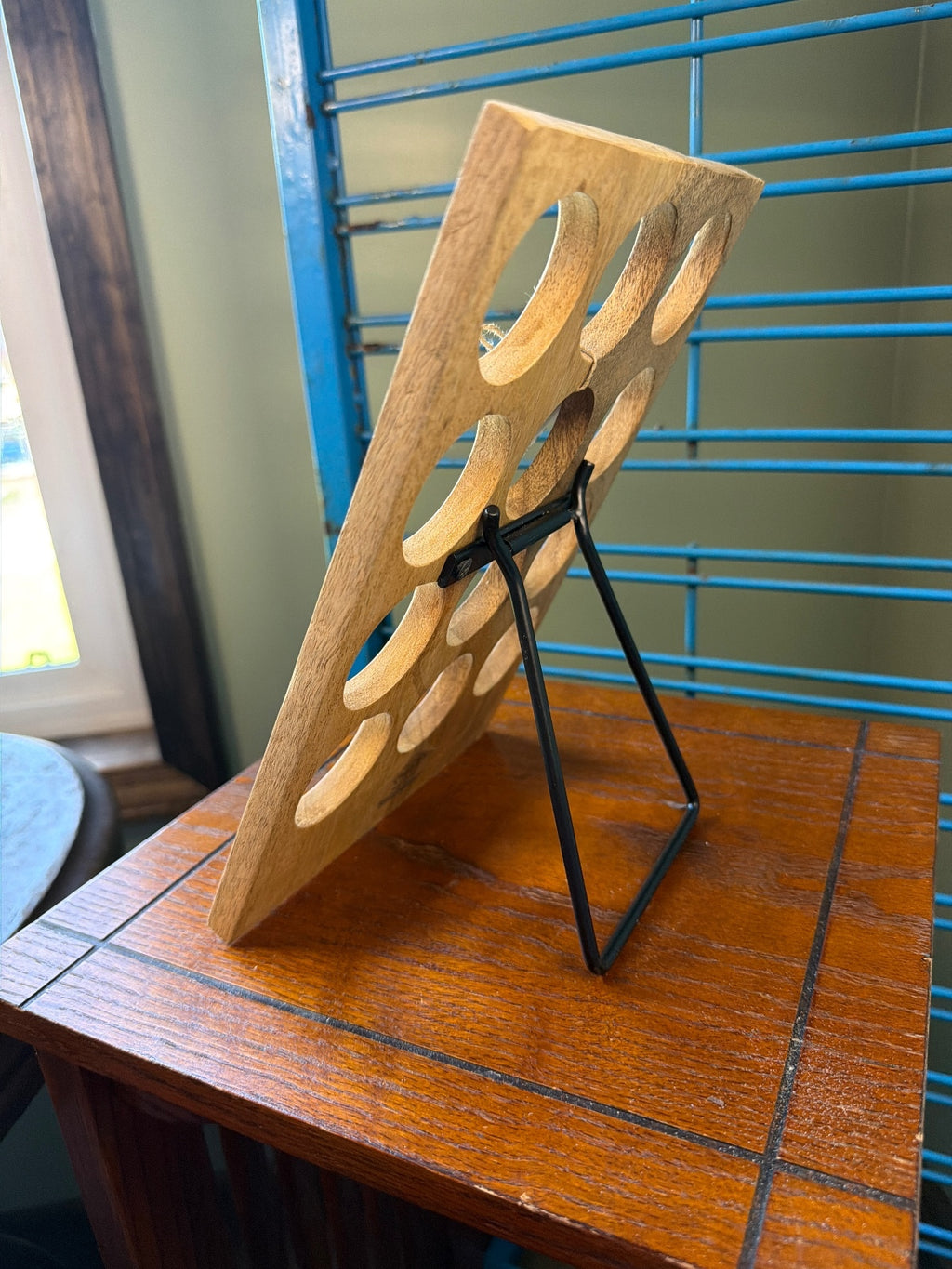 Dipsia Wooden Coffee Pod Holder 12-Cup Stand with 'But First, Coffee' Text