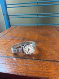 Timex Stainless Steel Women's Wristwatch with Date Function