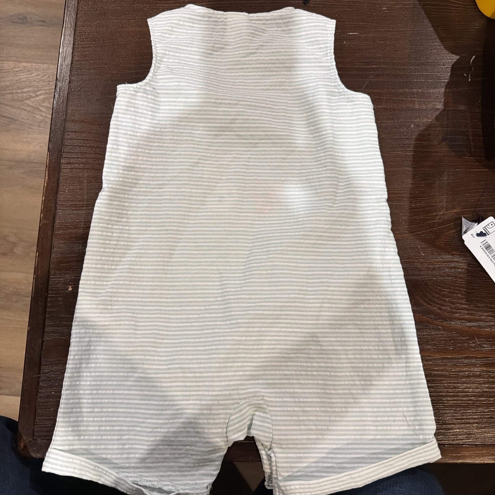 Carter's Baby Sleeveless Romper with Bunny and Carrot Pocket 18 Months