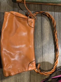 Relic Burnt Orange Crossbody Purse with Gold Trim