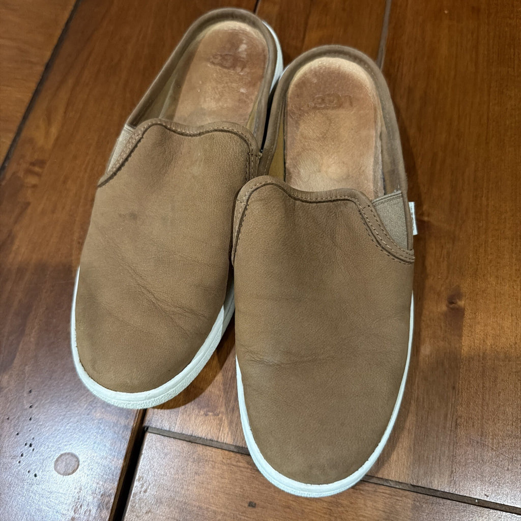 UGG Brown Slip-On Mule Sneakers